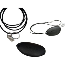 Genuine Fiat 500e Pebble Stone Set - Pendant + Amulet