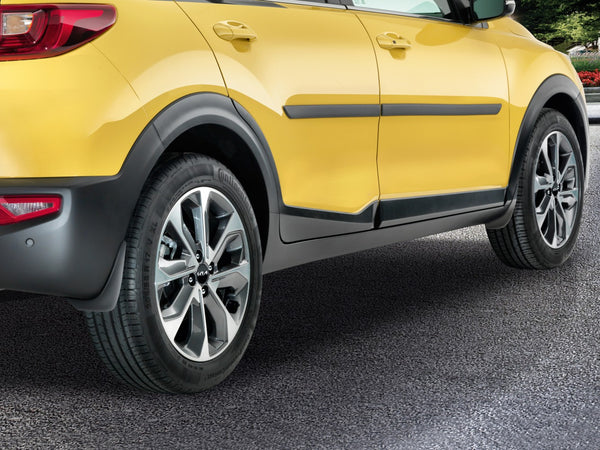 Genuine Kia Stonic 2017> Brushed Door Mirror Caps, Set of 2 H8431ADE60ST main image 1
