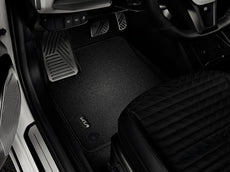 Genuine Kia EV4 Velour Carpet Floor Mats Set - Kia Logo