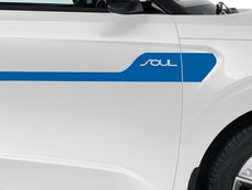 Genuine Kia Soul EV (SK3) - Body Decals Razor, Ocean Blue