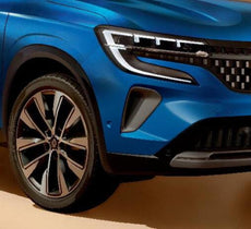 Genuine Renault Austral Air Intake Inserts Front Panel - Satin Metallic Grey