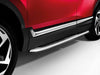 Honda CR-V Petrol/Hybrid Running Boards, Brushed Aluminium/Black Finish