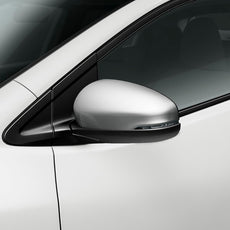 Honda Civic 5DR/Tourer Door Mirror Covers, Matte Metallic Silver