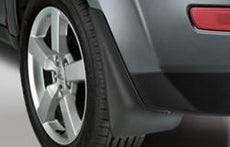 Mitsubishi Outlander Mudflap Set, Rear 07-12MY