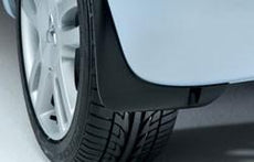 Mitsubishi Colt Mudflap Set, Front - w/o side skirts