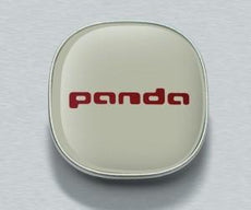 Fiat Panda Alloy Wheel Centre Caps (x4) Pastel Beige 2012-