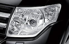 Mitsubishi Shogun Headlamp Bezels, Chrome