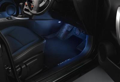 Nissan qashqai store interior lights