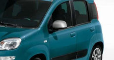 Fiat Panda Mirror Covers, Silver Grey 2012-