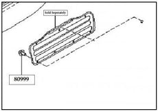 Nissan Micra (K11E) Trim Clip, Tailgate