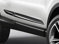Nissan Qashqai (J11E/B) Body Side Mouldings, Painted Black