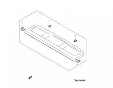 Suzuki Swift Parcel Shelf, Rear