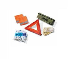 Jeep First Aid Kit with Warning Triangle
