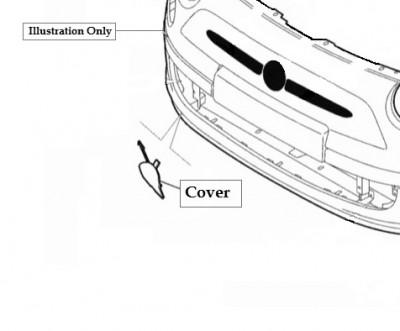 Fiat 500 cheap towing eye