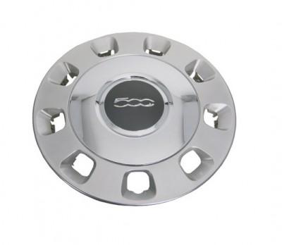 thumbnail image 2 of Fiat New 500 Wheel Cup Cover – Diameter 14” – OEM 51787644 – Made In Italy – U125V126 2 of 6