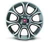 Fiat Punto 16" Alloy Wheels Set, 7-Spoke