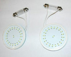 Fiat LED Interior Roof Lamps, Front