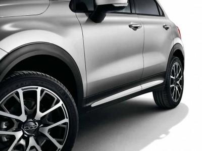 Fiat 500X Side Finishing Set, White