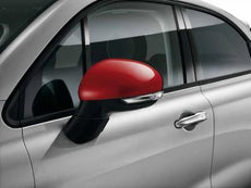 Fiat 500X Mirror Covers, Red
