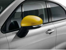 Fiat 500X Mirror Covers, Yellow