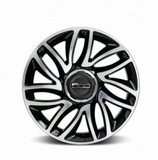 Fiat 500L Alloy Wheel Set 17" Double Spoke, Black x4