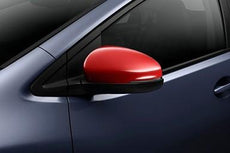 Honda Civic Door Mirror Covers, Rally Red