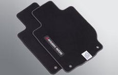 Mitsubishi L200 DC (S5/S6) Textile Mats, Elegance - with rear heater ducts RHD