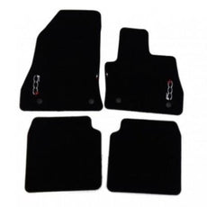 Fiat 500L Carpet Mats, Black AT RHD