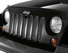 Jeep Wrangler (JK) Steel Mesh Grille - vehicles with Hood Lock