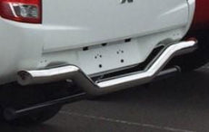Mitsubishi L200 (S5) Rear Styling Bar, Stainless Steel