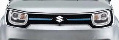 Suzuki Ignis Upper Front Grille Centre Bar, Blue