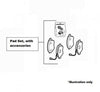 Abarth 500 (85/4U) Front Brake Pad Set