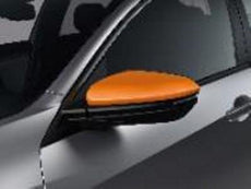 Honda Civic Mirror Caps, Tuscan Orange