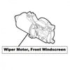 Abarth 500 Wiper Motor, Windscreen RHD