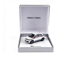 Renault Twingo Premium Miniature, White Glacier Scale 1:43