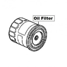 Honda Oil Filter, Cartridge