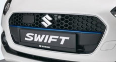 Suzuki Swift Speedy Blue Metallic Trim, Front Grille