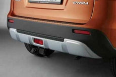 Suzuki Vitara Rear Lower Skid Plate, Black/Silver