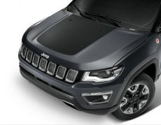 Jeep Compass (M6) Hood Decal, Black