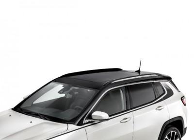 Jeep Compass M6 Side Roof Rails Bright Chrome K82214656
