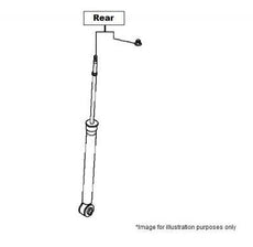 Nissan Micra (K13K) Shock Absorber Kit-Rear