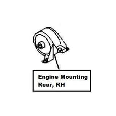Nissan Primera (P11E) Engine Mounting Rear, RH