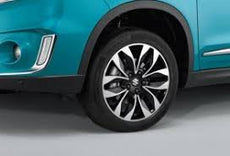17" Alloy Wheel, MISTI, Gloss Black & Polished Finish - Suzuki
