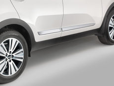 Kia Sportage 2010-2016, Side Trim Lines, Brushed Aluminium