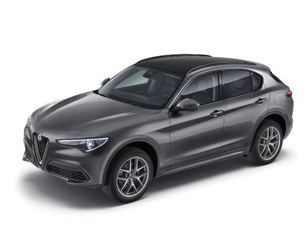 Alfa Romeo Stelvio Glossy Black Roof Rails vehicles w o sunroof