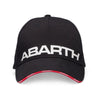 Abarth Cap, Classic Black Cotton