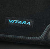Suzuki Vitara Carpet Mat Set, with blue logo & stitching RHD