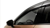 Genuine Nissan Ariya Matte Chrome Side Window Deflectors