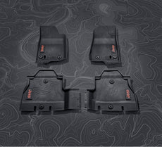 Jeep Wrangler (JL) Rubber Floor Mat Set, Set RHD 2-Door