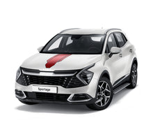 Genuine Kia Sportage Decals Racing Stipes, Red